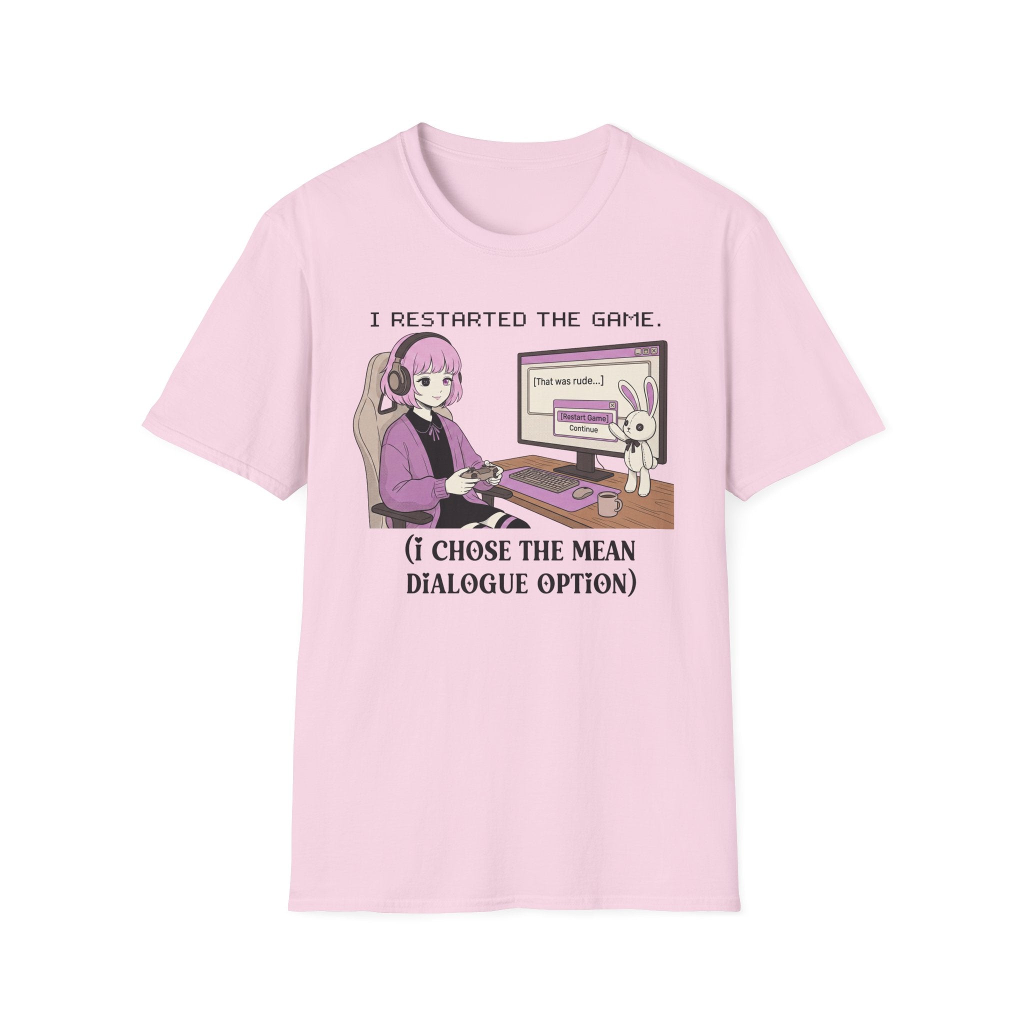 I Restarted The Game T-shirt