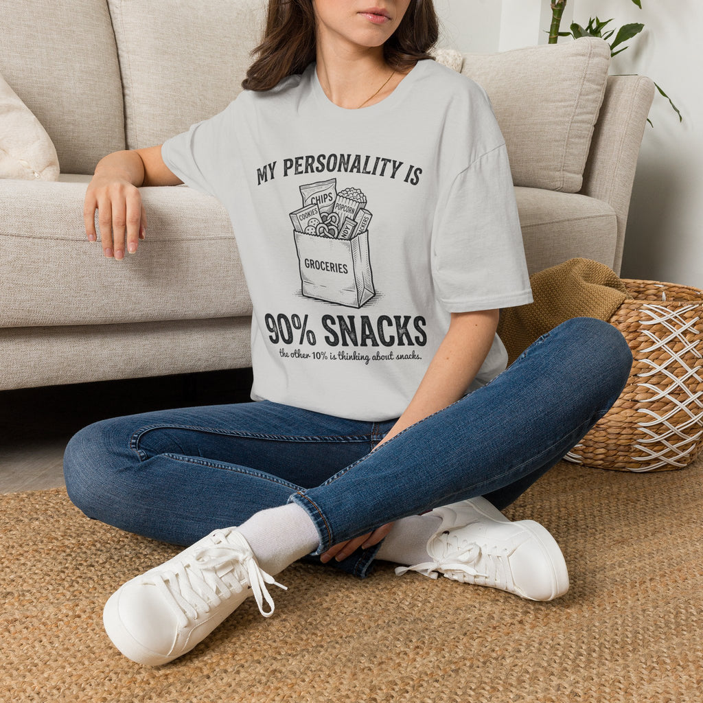 My Personality Is 90% Snacks T-shirt