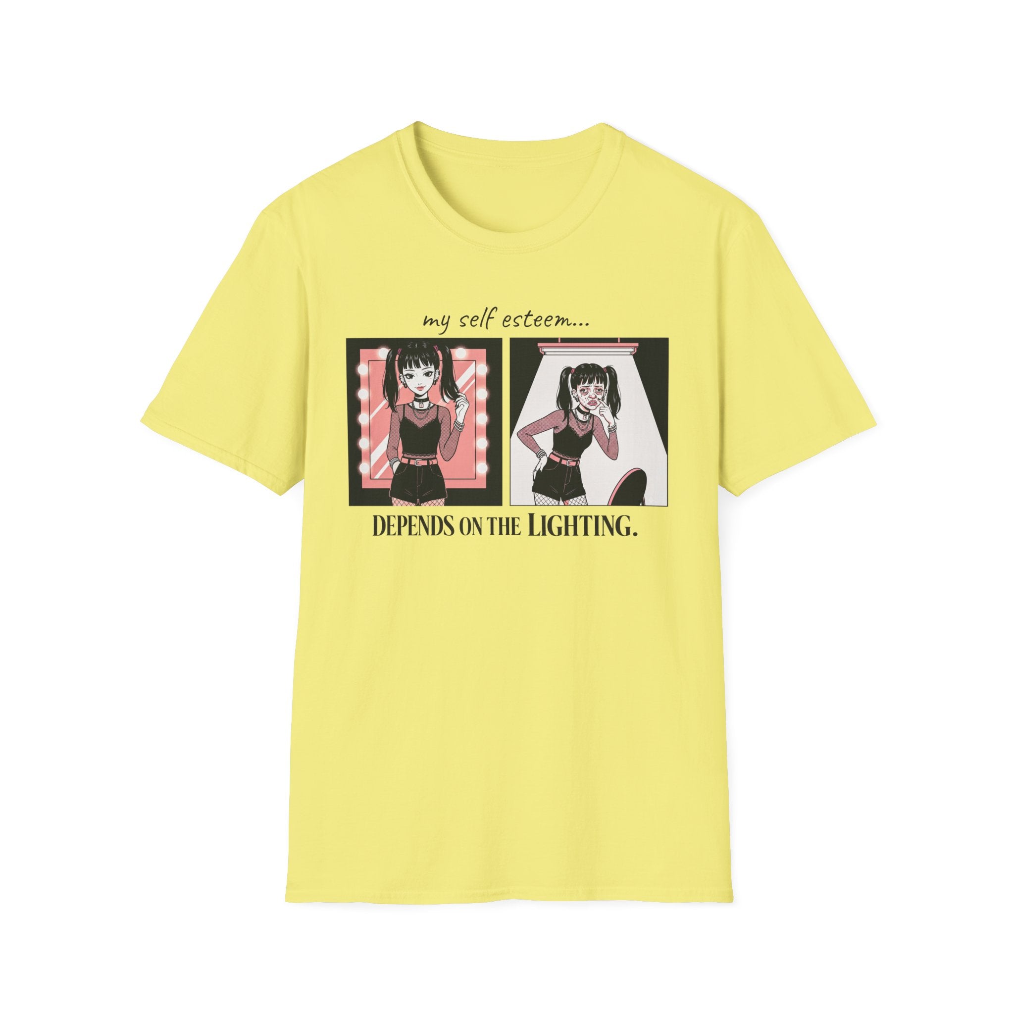 my self esteem depends on the lighting T-shirt