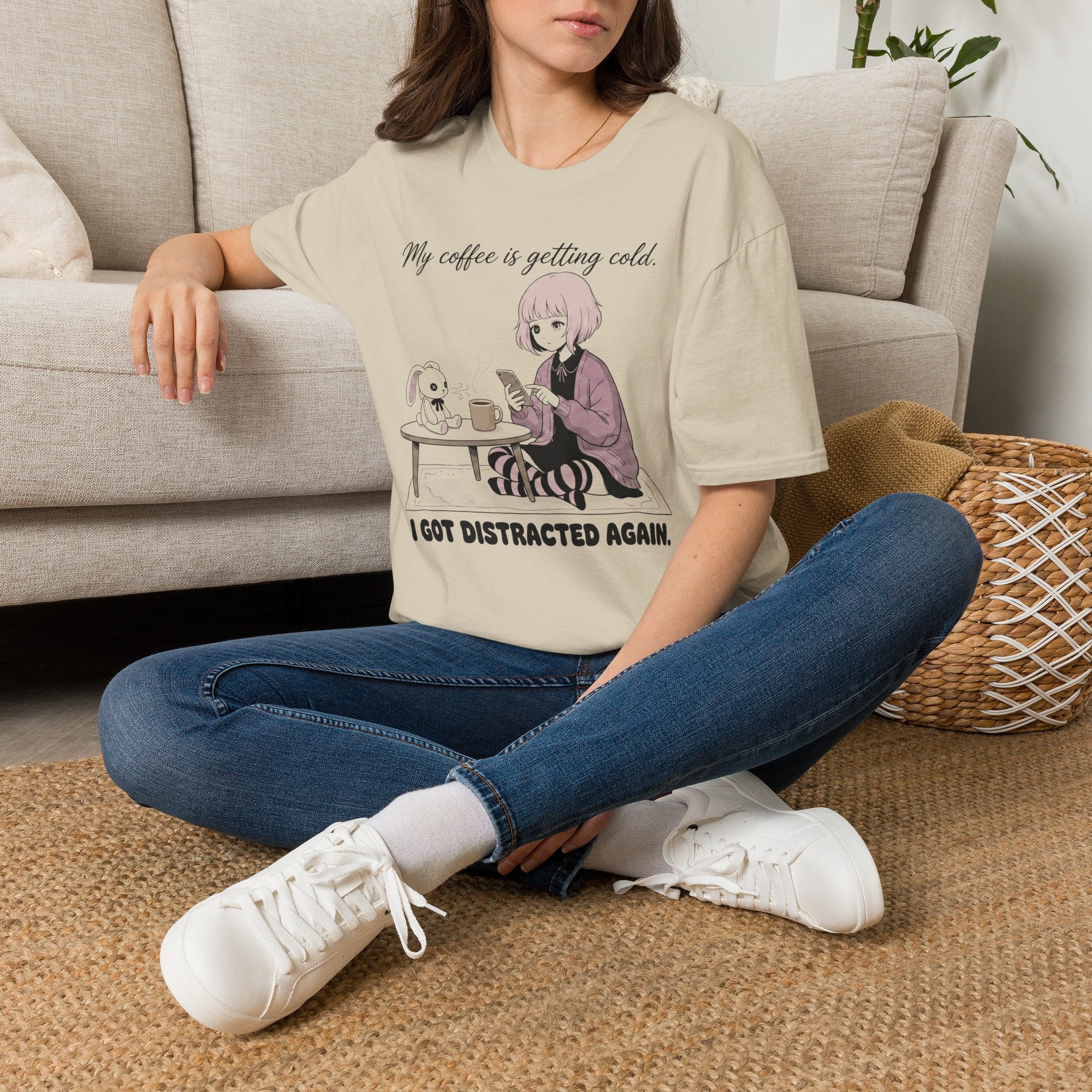 My Coffee Is Getting Cold I Got Distracted Again T-shirt