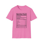 Girl Dinner Nutrition Label T-shirt