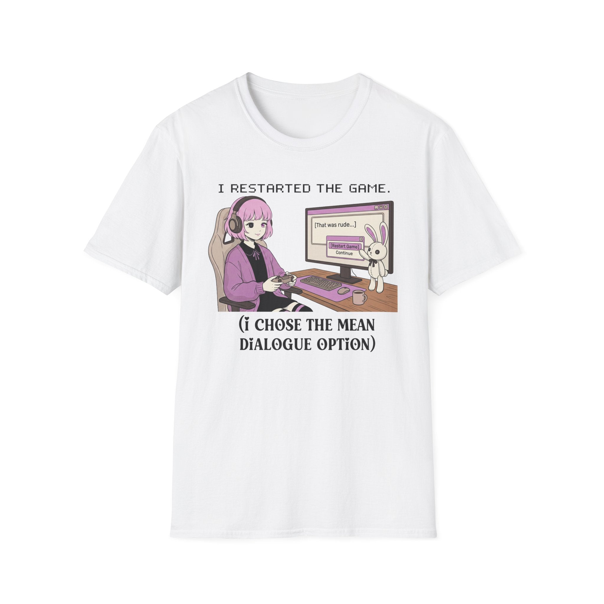 I Restarted The Game T-shirt