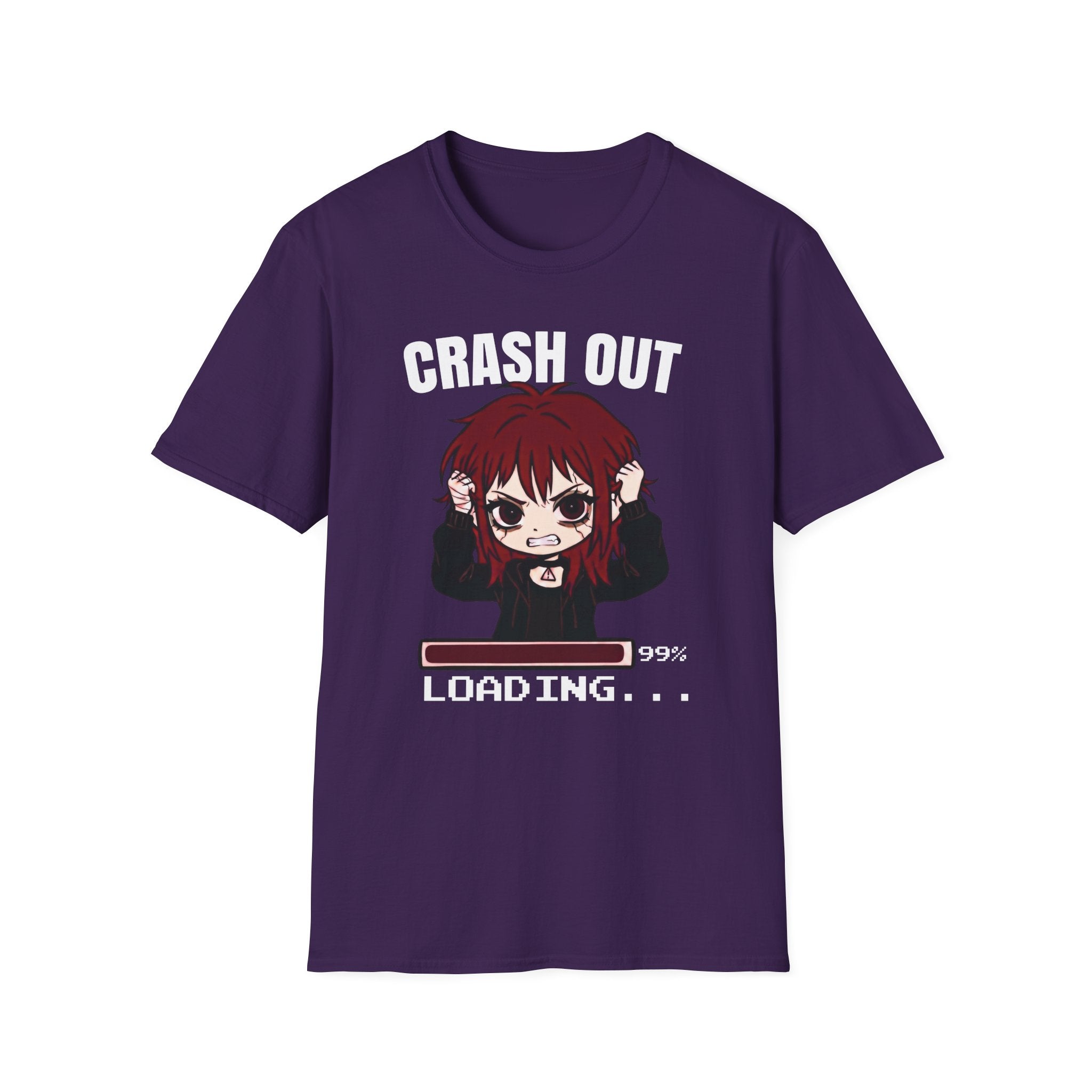 Crash Out Loading T-shirt