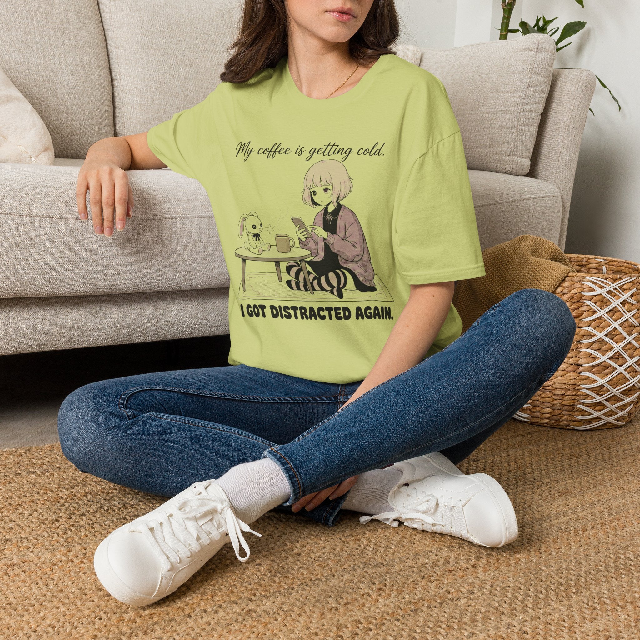 My Coffee Is Getting Cold I Got Distracted Again T-shirt