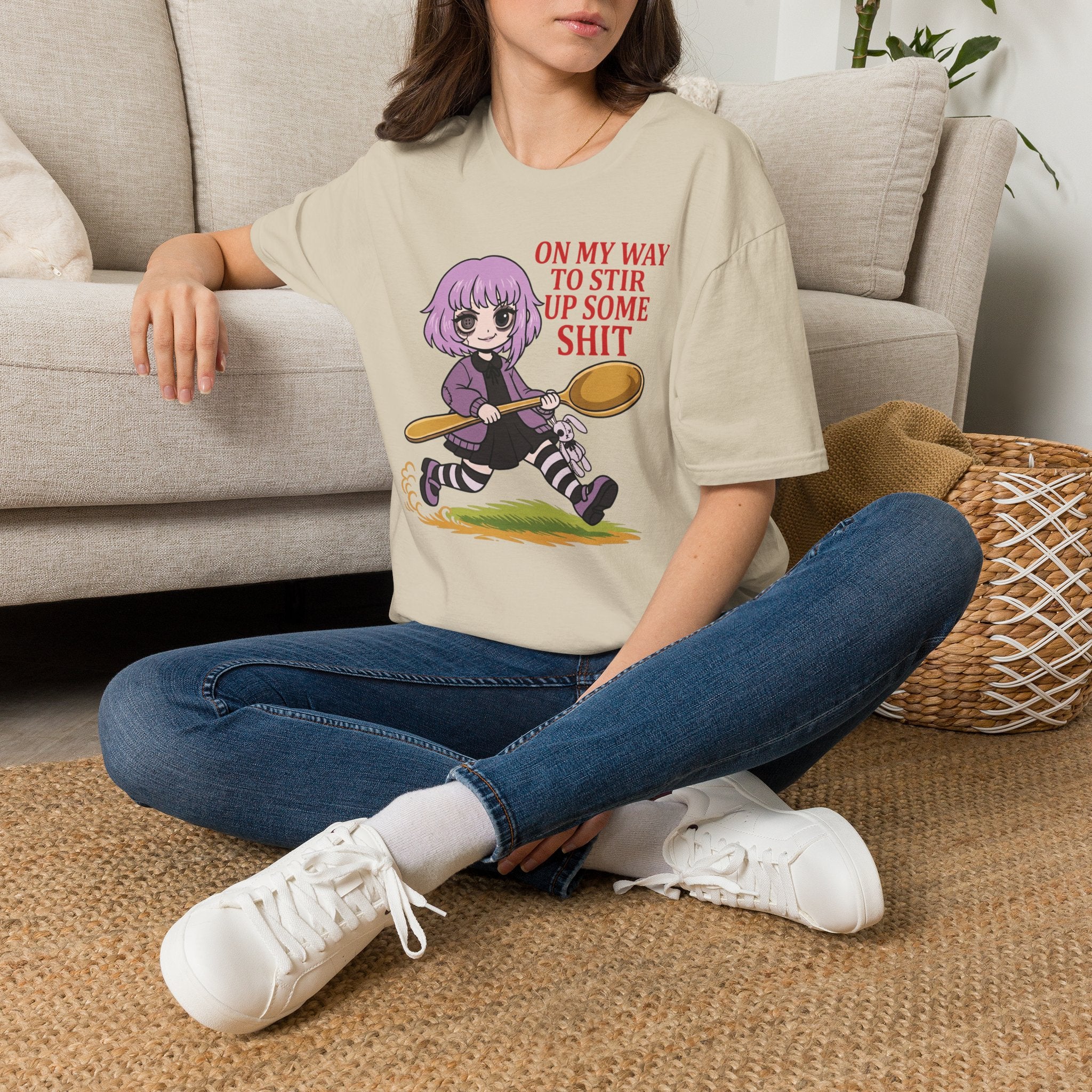 On My Way To Stir Up Some Shit T-shirt