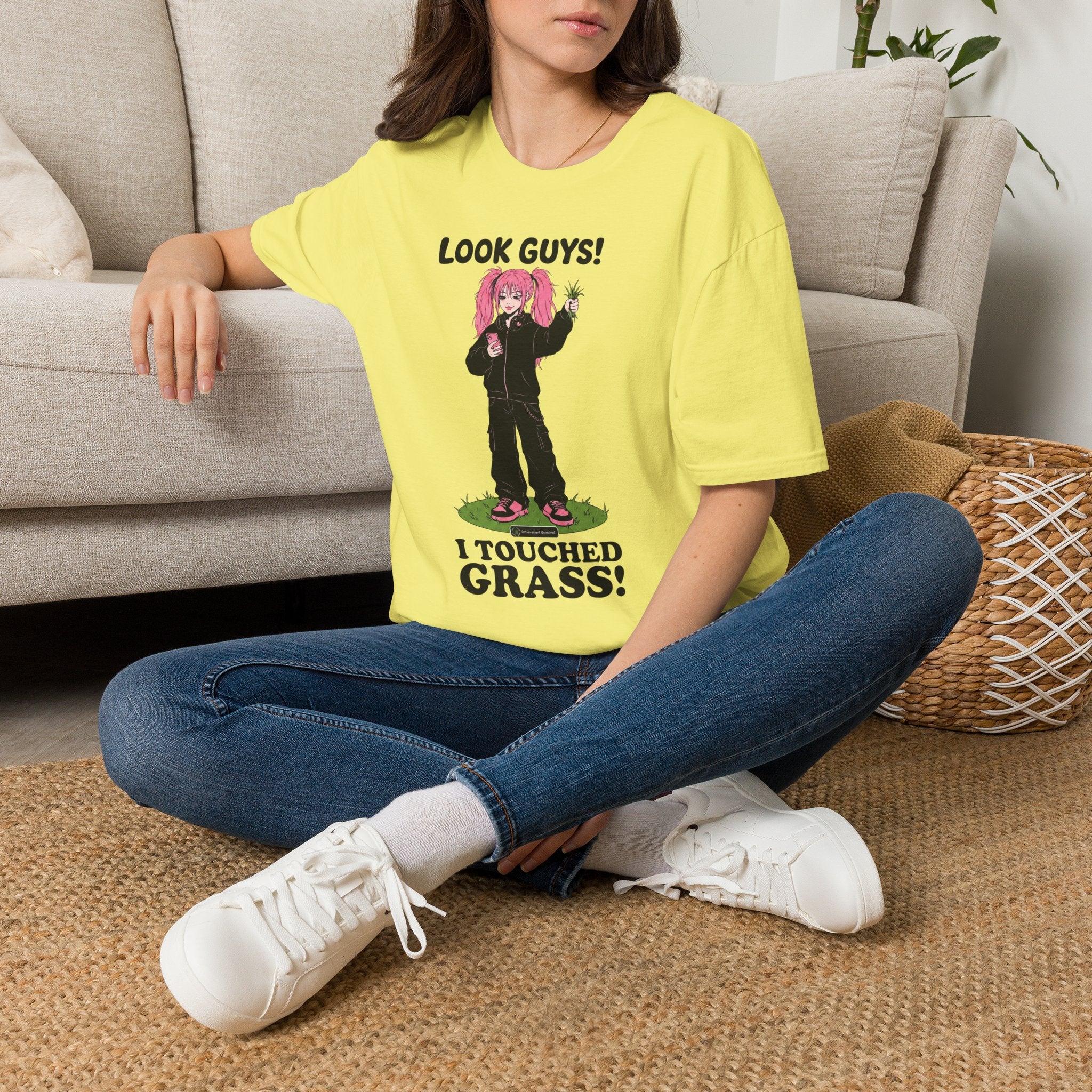 Look Guys! I Touched Grass! T-shirt