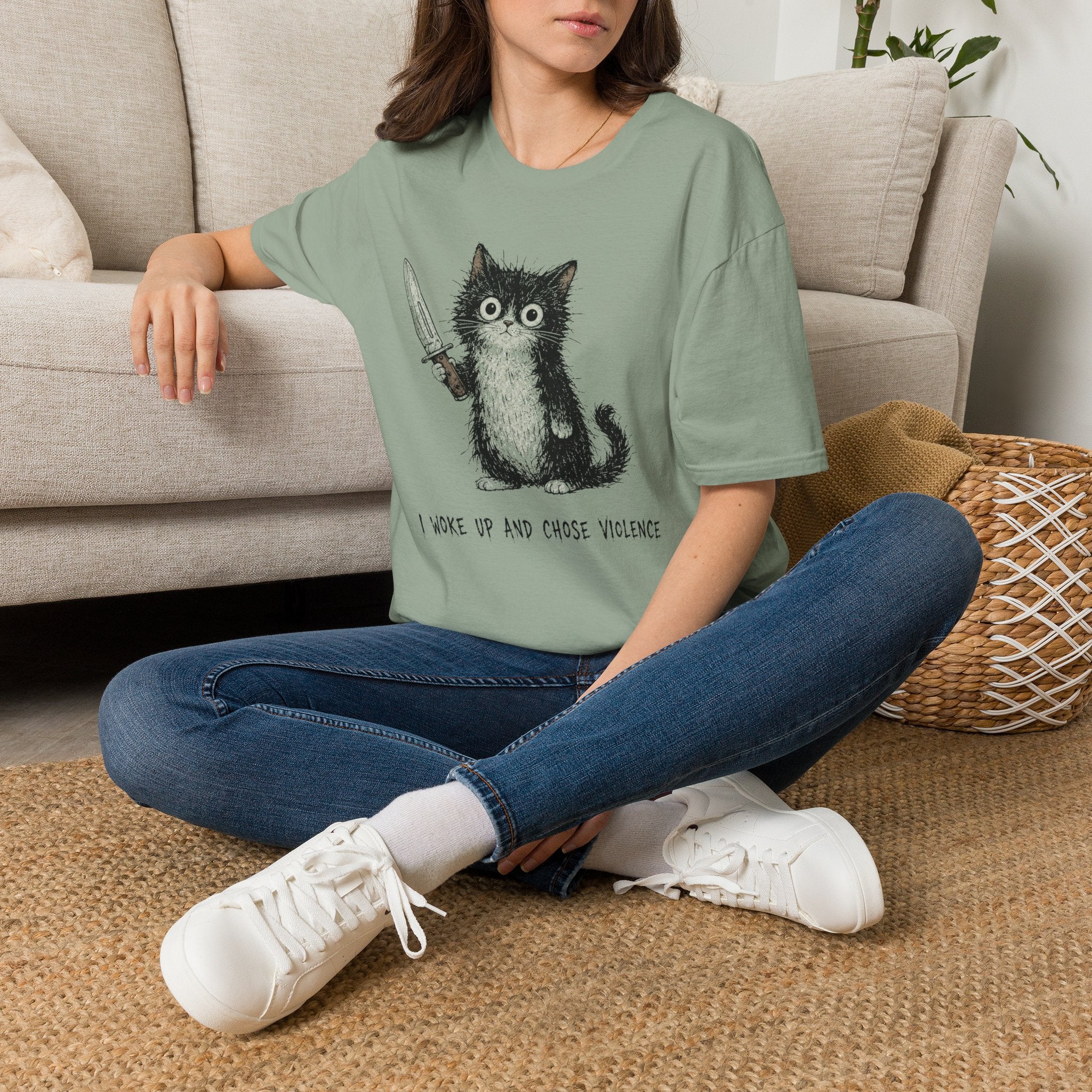 I Woke Up And Chose Violence T-shirt